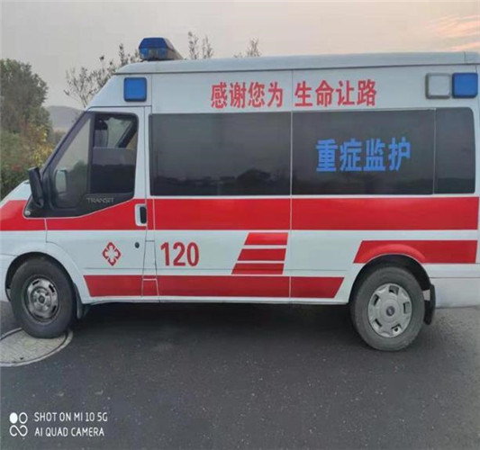 巴宜救护车出租服务案例3